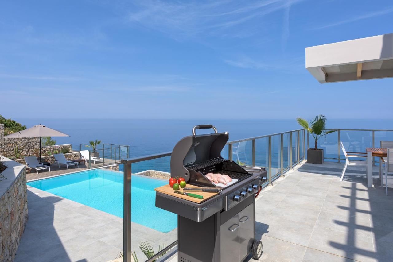 Kathisma Bay Villas - Luxury Villas - Villa Helios Kalamitsi  Ngoại thất bức ảnh