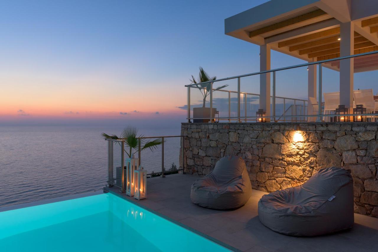 Kathisma Bay Villas - Luxury Villas - Villa Helios Kalamitsi  Ngoại thất bức ảnh