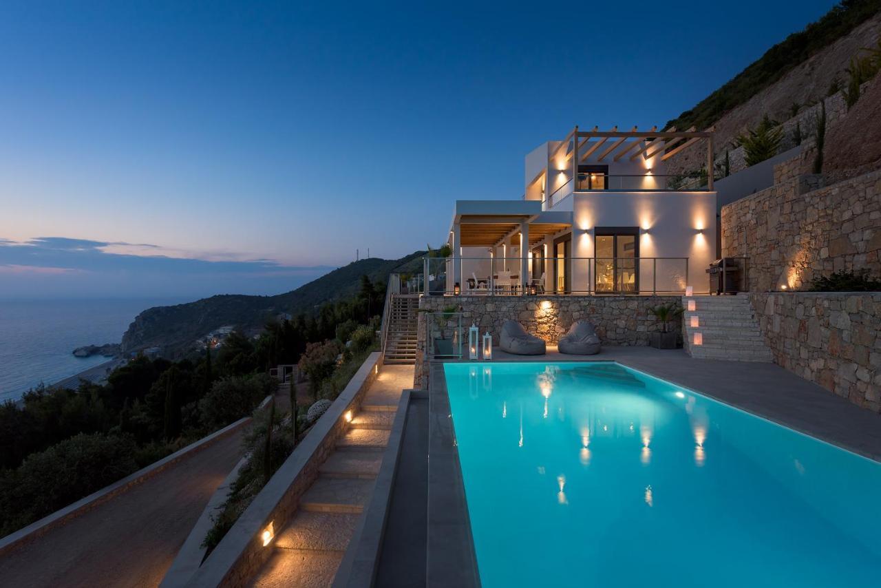 Kathisma Bay Villas - Luxury Villas - Villa Helios Kalamitsi  Ngoại thất bức ảnh